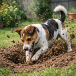Que faire si mon chien fait des trous dans le jardin