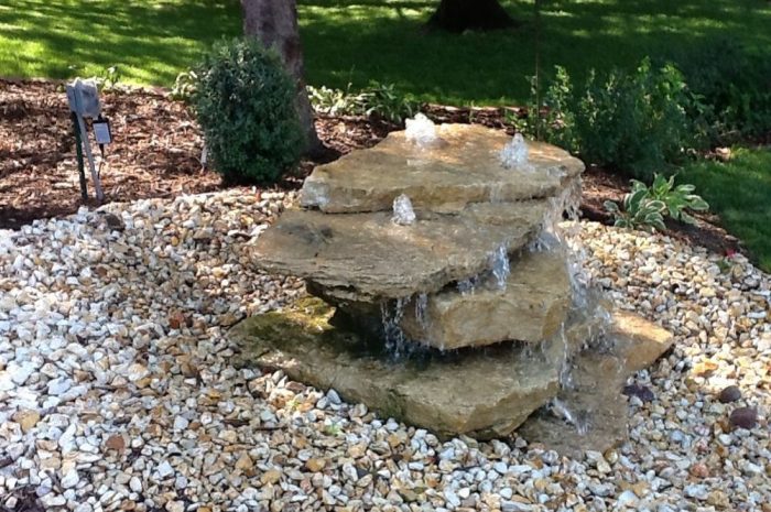 Fabriquer une fontaine de jardin en pierre : les étapes à respecter