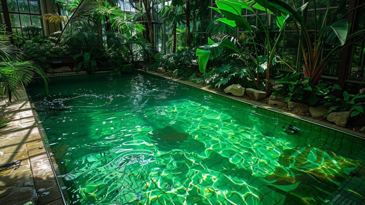 Eau de piscine verte : remède de grand-mère